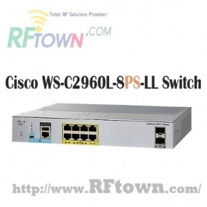 [Cisco] 시스코 WS-C2960L-8PS-LL  / 8 port GigE with PoE, 2 x 1G SFP, LAN Lite